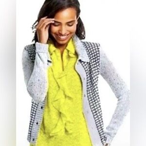 CAbi #3071 Large Reign Blouse Chartreuse
